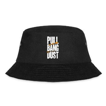 Trapschießen Skeet Tontaubenschießen - Bucket Hat - Schwarz - Vorne - Lela (165cm)