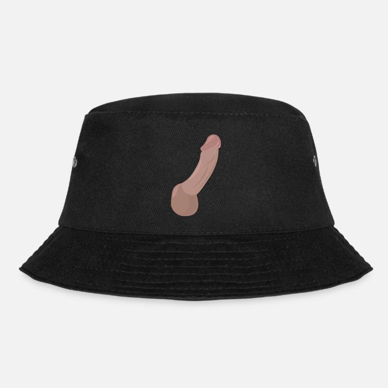 K-18 print - Bucket Hat - black