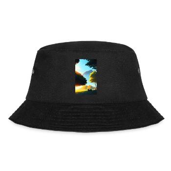 Cat | Pet | Cat Fan | cute | Kitten - Bucket Hat - black - Front - Lela (165cm)