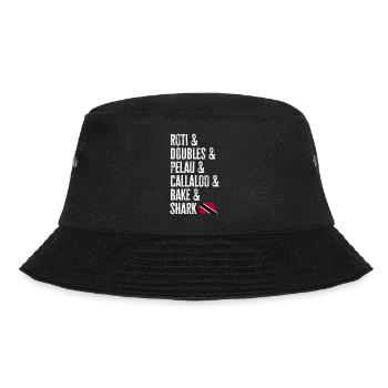 Trinidad und Tobago Flagge - Bucket Hat - Schwarz - Vorne - Lela (165cm)