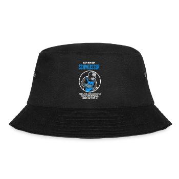 Schweißer Beruf Schweißerei Geschenk - Bucket Hat - Schwarz - Vorne - Lela (165cm)