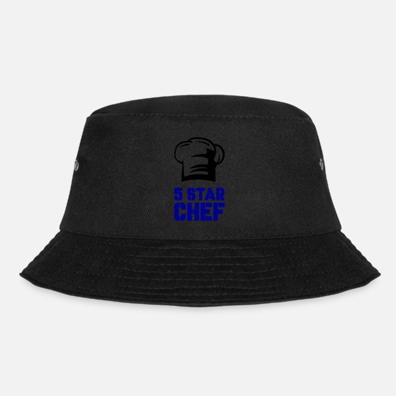 5 star chef - Bucket Hat - Schwarz