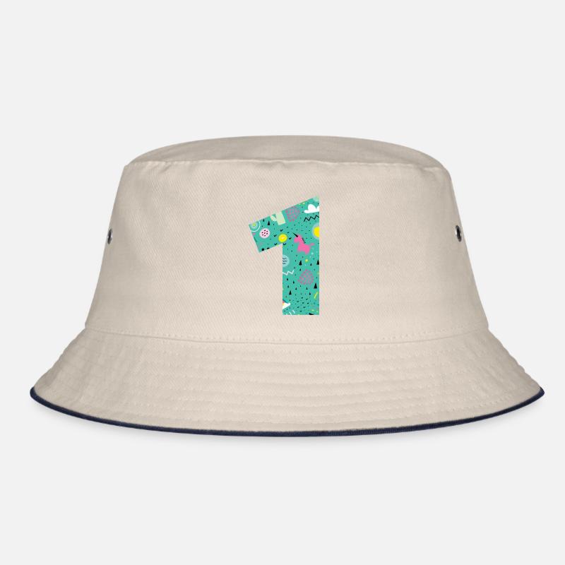 Personalized 1 birthday number Bucket Hat