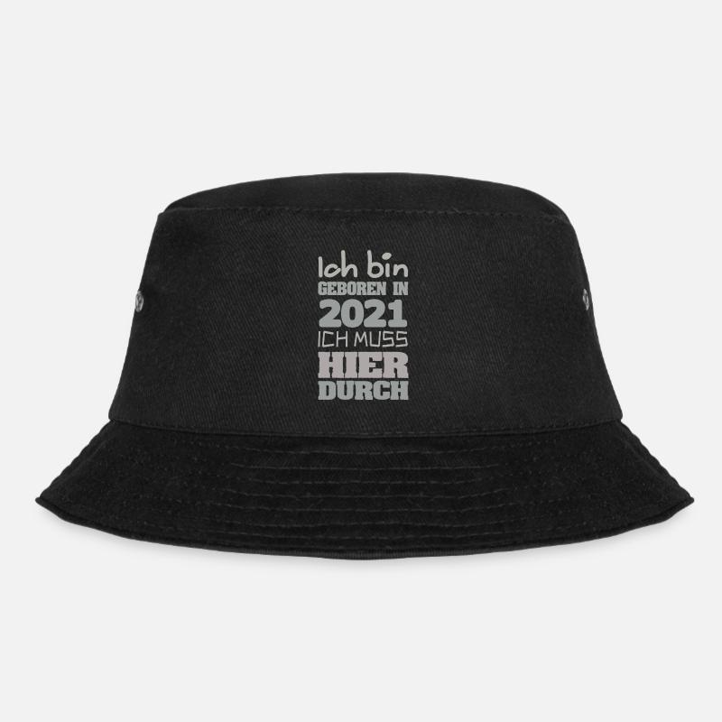 geboren 2021 - Bucket Hat - Schwarz