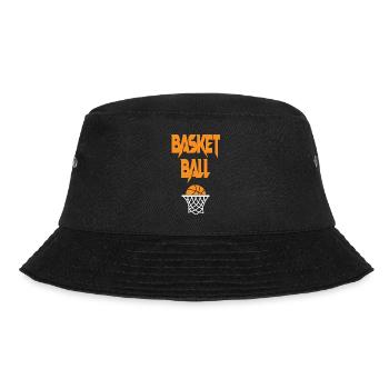 Basketball with Hoop Basketball Game - Bucket Hat - black - Front - Lela (165cm)