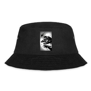 Cute Turtles - Bucket Hat - black - Front - Lela (165cm)