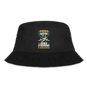 Down Syndrome Awareness Month - Bucket Hat - Schwarz - Vorne - Lela (165cm)