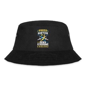 Down Syndrome Awareness Month - Bucket Hat - Schwarz - Vorne - Lela (165cm)