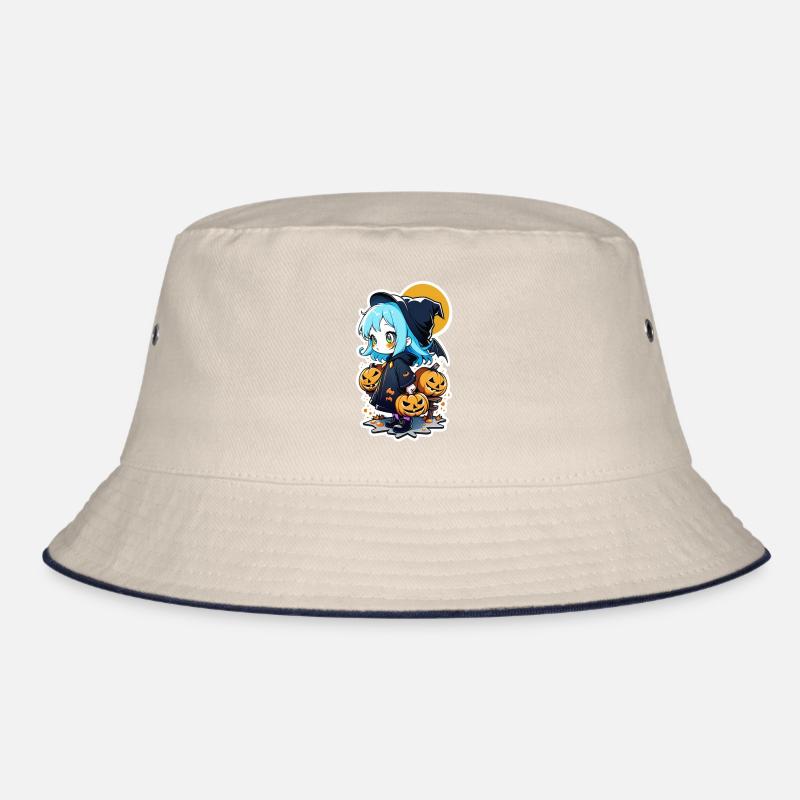 Halloween - Witch Manga Bucket Hat