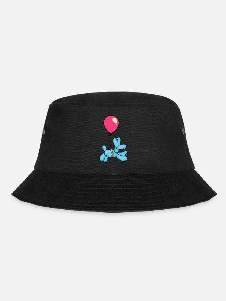 Luftballon Tier Party Ballonkünstler - Bucket Hat - Schwarz
