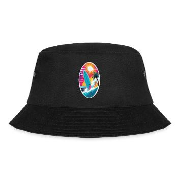 surf plage palmier soleil vacances - Bob - noir - Devant - Lela (165cm)