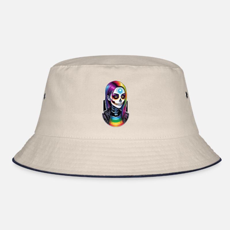 Halloween - Rock & Regenbogen Bucket Hat