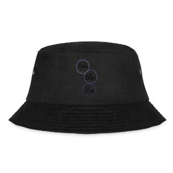 beach volleyball sunlight gift ball game statement - Bucket Hat - Schwarz - Vorne - Lela (165cm)