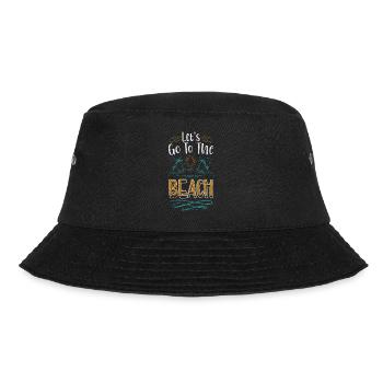 Summer Coast Surfing Travel - Bucket Hat - black - Front - Lela (165cm)