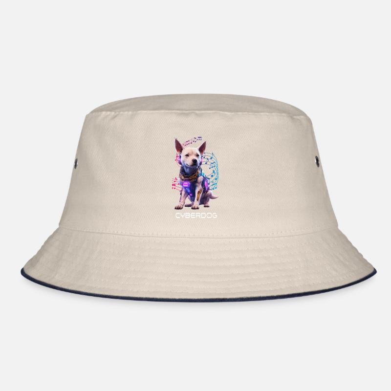 Cyber Dog Bucket Hat