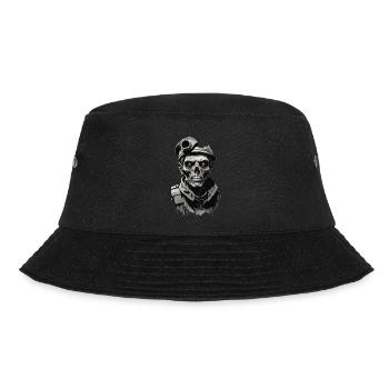 Zombie Soldier - Bucket Hat - black - Front - Lela (165cm)