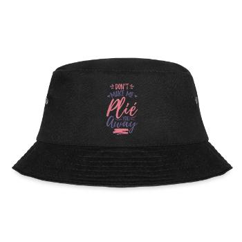 Lustiger Ballett Witz - Bucket Hat - Schwarz - Vorne - Lela (165cm)