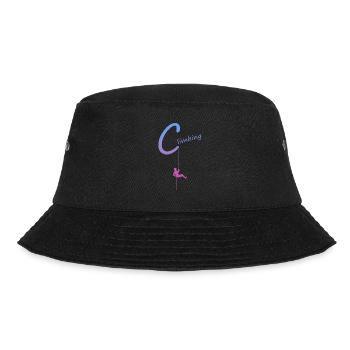 climbing, abseilen, klettern, kletterer - Bucket Hat - Schwarz - Vorne - Lela (165cm)