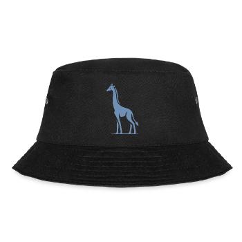Silhouette minimaliste de girafe d’Afrique - Bob - noir - Devant - Lela (165cm)