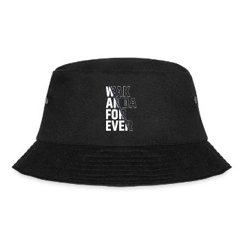Wach Anda für immer - Bucket Hat - Schwarz - Vorne - Lela (165cm)