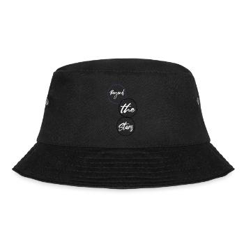 exploration quotes birthday present idea - Bucket Hat - Schwarz - Vorne - Lela (165cm)