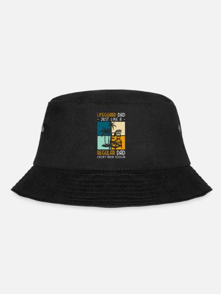 Swimming pool Outdoor pool Sea Swimming instructor - Bucket Hat - black