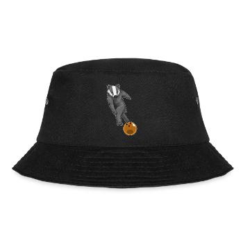 Dachs Bowling Bowlingkugel - Bucket Hat - Schwarz - Vorne - Lela (165cm)