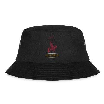 Polnische Kavallerie Militär Geflügelte Husaren Po - Bucket Hat - Schwarz - Vorne - Lela (165cm)