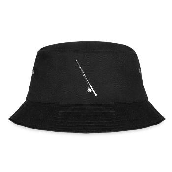 Angel Drawing - Bucket Hat - black - Front - Lela (165cm)