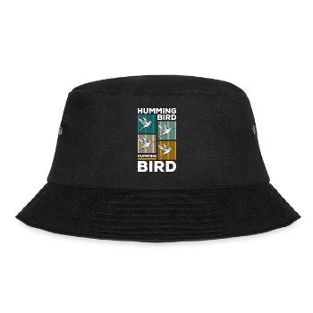 Vogel Zauberei Diversity - Bucket Hat - Schwarz - Vorne - Lela (165cm)
