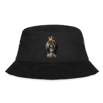 Lhasa Apso - Bucket Hat - Schwarz - Vorne - Lela (165cm)