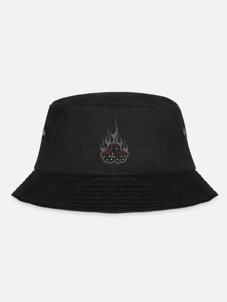 Cubes - Bucket Hat - Schwarz