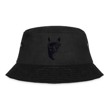 lama alpaka skibrille - Bucket Hat - Schwarz - Vorne - Lela (165cm)
