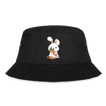 Lapin Légume Carotte Cadeau de lapin de Pâques - Bob - noir - Devant - Lela (165cm)