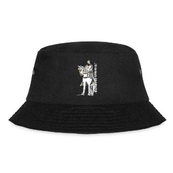 Barbarossa "I'll be back" - Bucket Hat - Schwarz - Vorne - Lela (165cm)