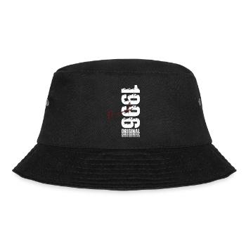30th Birthday Gift Husband Wife March 1996 - Bucket Hat - black - Front - Lela (165cm)