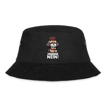 Bevor Du Fragst Nein Bolonka Bolonka Zwetna  - Bucket Hat - Schwarz - Vorne - Lela (165cm)