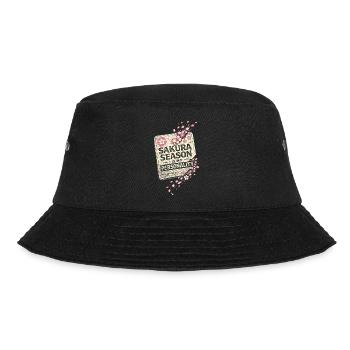 Cherry Blossom Sakura Is My Personality Cherry Blossom - Bucket Hat - black - Front - Lela (165cm)