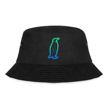 Pinguine Kinder Herren Jungen Pinguin - Bucket Hat - Schwarz - Vorne - Lela (165cm)
