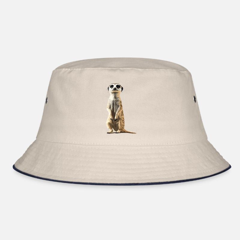Meerkat Erdmännchen Bucket Hat