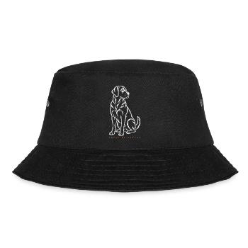 Labrador Loyal by Nature Shirt - Bucket Hat - Schwarz - Vorne