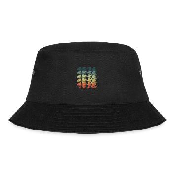 Birthday 1976 - Bucket Hat - Schwarz - Vorne - Lela (165cm)