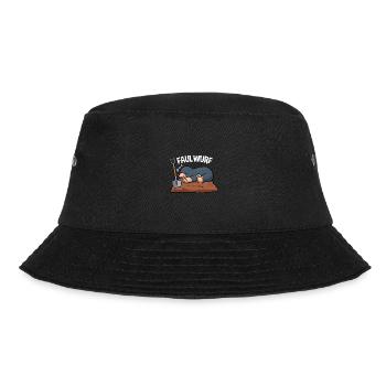 Maulwurf Nager Schlafen Faulwurf - Bucket Hat - Schwarz - Vorne - Lela (165cm)