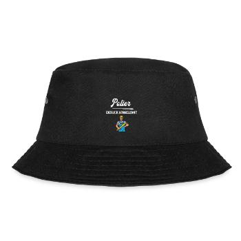 Polier Ausbildung Bestanden Prüfung Bauleiter - Bucket Hat - Schwarz - Vorne - Lela (165cm)