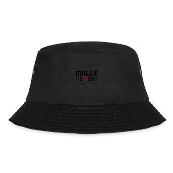 Malle 2025 Liebe Mallorca - Bucket Hat - Schwarz - Vorne - Lela (165cm)