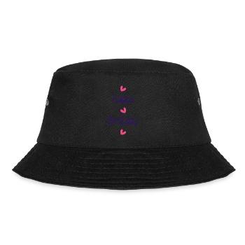 ALLES GUTE ZUM GEBURTSTAG!. ALLES GUTE ZUM GEBURTSTAG!. JAHRESTAG. - Bucket Hat - Schwarz - Vorne - Lela (165cm)