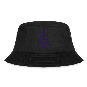 ALLES GUTE ZUM GEBURTSTAG!. ALLES GUTE ZUM GEBURTSTAG!. JAHRESTAG. - Bucket Hat - Schwarz - Vorne - Lela (165cm)
