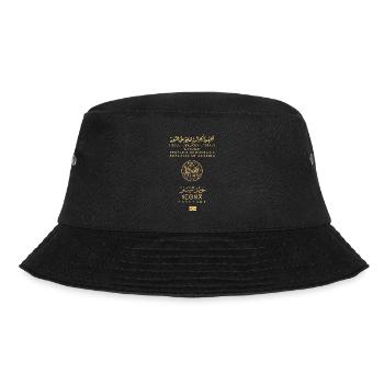 Algerian passport - Bucket Hat - black - Front - Lela (165cm)