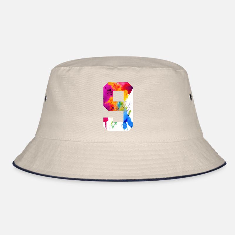 NUMMER 9 JAHRE ALT 9. GEBURTSTAG Bucket Hat