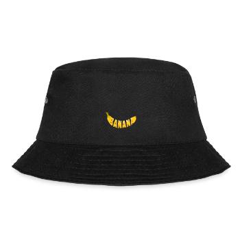 Banana - Bucket Hat - Schwarz - Vorne - Lela (165cm)